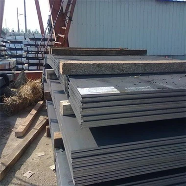 Acier Corten rouillé